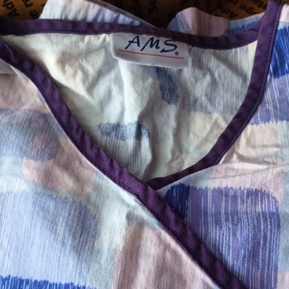 Purple Patterned Top - Picture 2 of 6